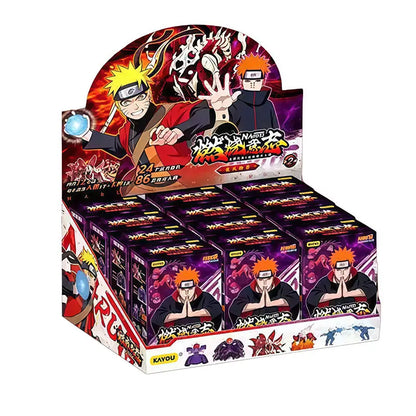 KAYOU Naruto Uzumaki Naruto Namikaze Minato Uchiha Sasuke Haruno Sakura Action Figure Model Toy Surprise Blind Box Birthday Gift