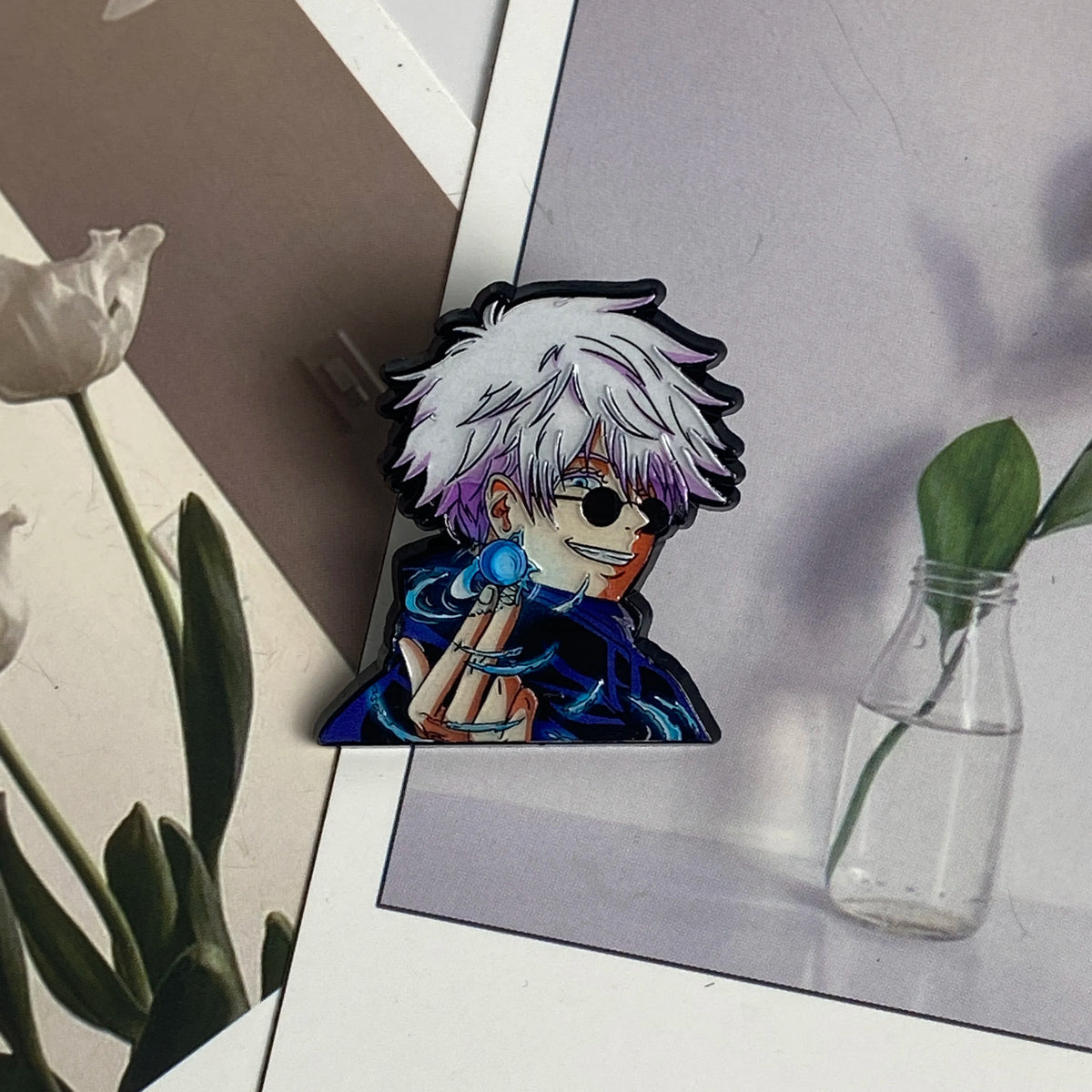 Anime Boy Enamel Pin