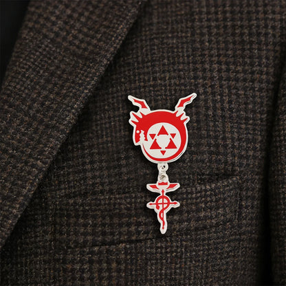 Fullmetal Alchemist Flamel Enamel Pin