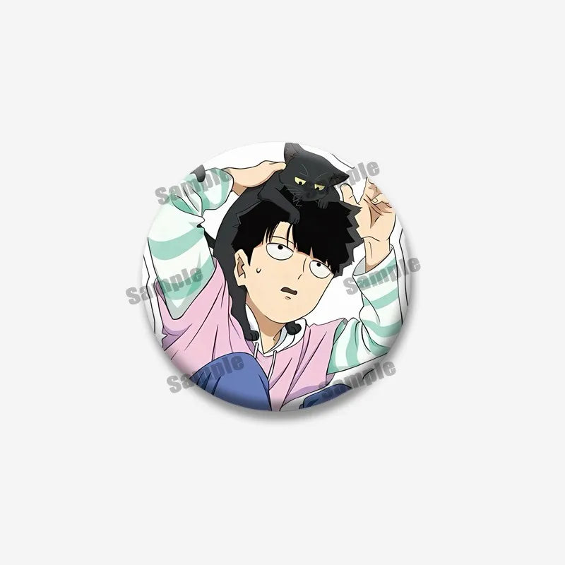 Mob Psycho 100 Shigeo Arataka Brooch