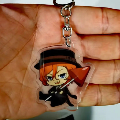 Bungou Stray Dogs Atsushi Keychain