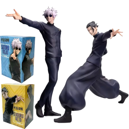 2 kinds 17cm Japanese Anime Jujutsu Kaisen Figure Gojo Satoru Action Figure PVC Model Toys Collectible Statue Standing Kids Gift