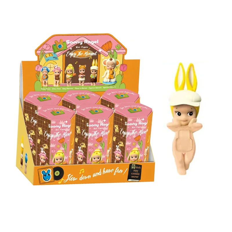Cute AngelEnjoy The Moment Series Blind Box Anime Mini Figures Ornaments Cartoon Dolls Desktop Valentine'S Day Gift