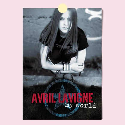Avril Lavigne Waterproof Poster