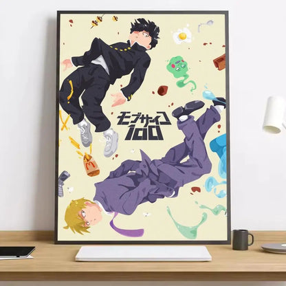 Mob Psycho 100 Reigen Canvas Poster
