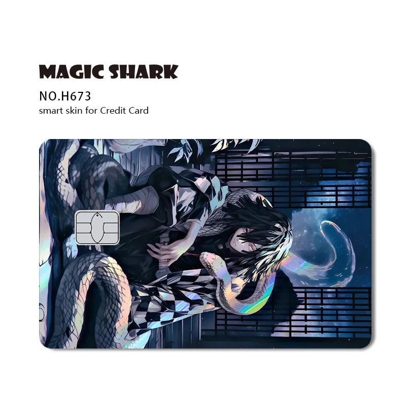 Demon Slayer Shinny Holographic Card Skin