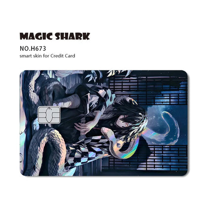 Demon Slayer Shinny Holographic Card Skin