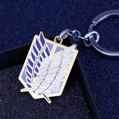 Anime Attack ON Titan Pendant Decoration Keychain for Women Men Cosplay Jewelry Accessories Gift