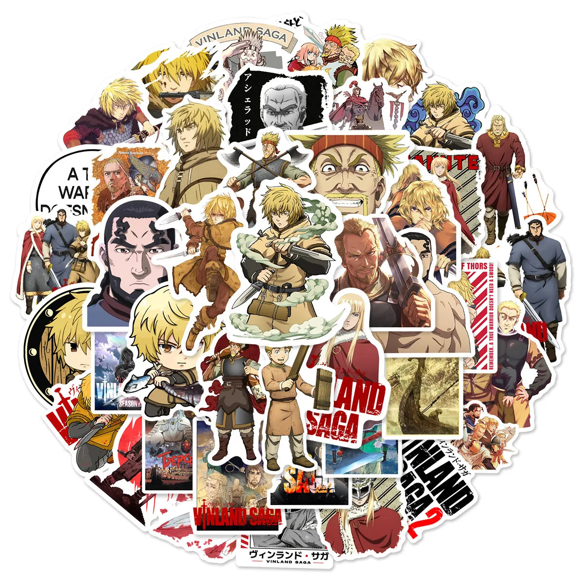 Vinland Saga Anime Stickers