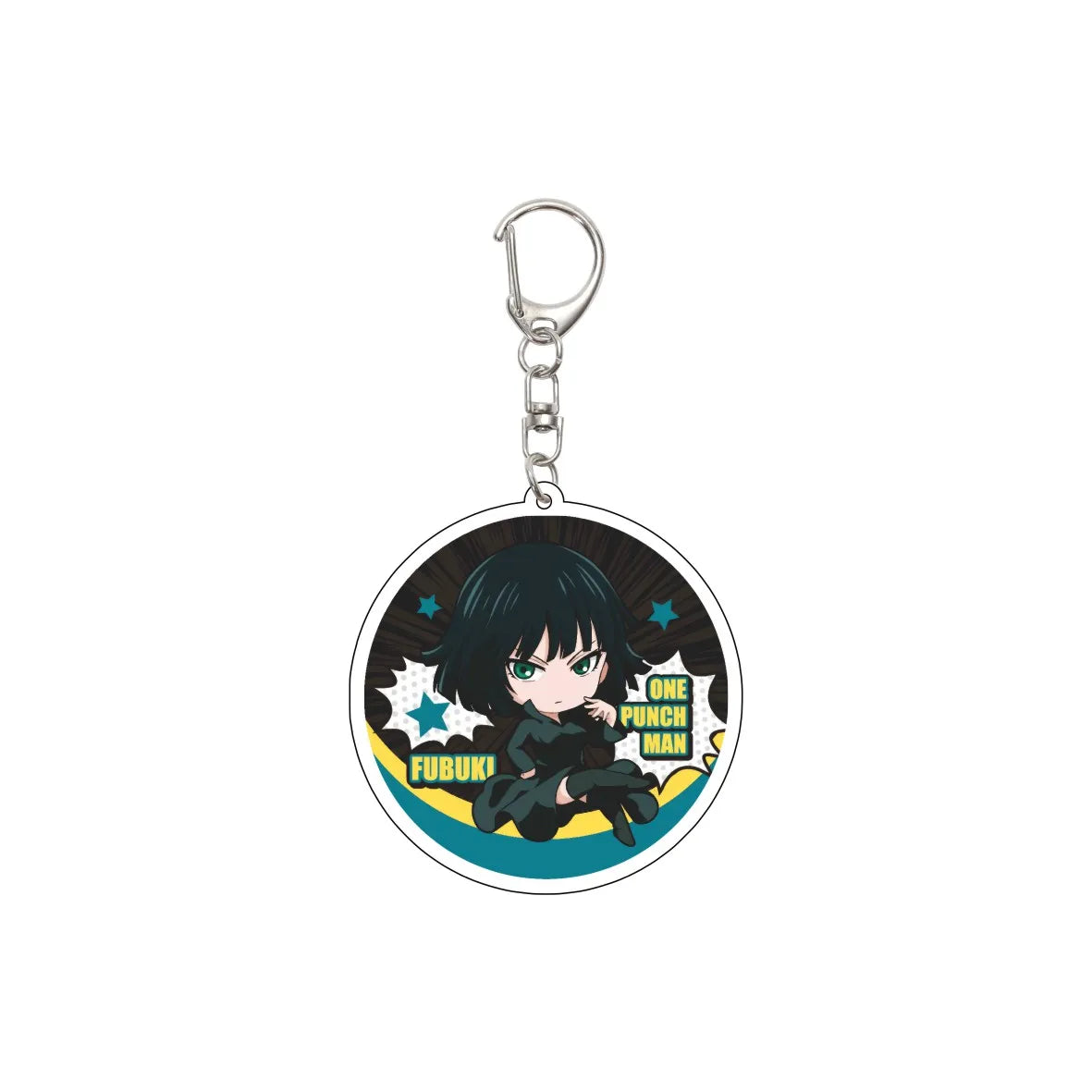 One Punch Man Saitama Keychain