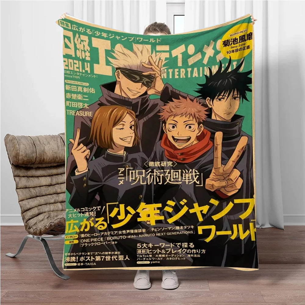 Jujutsu Kaisen Flannel Blanket