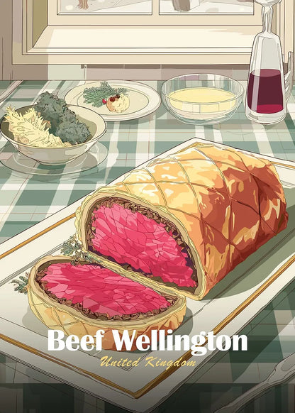 Anime Food Art Poster