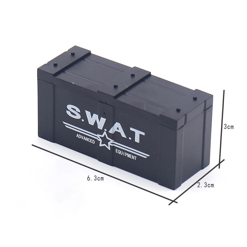Military Special Forces SWAT Gangster Jeeps Off-Road Vehicle Assault Boat Model Soldier Weapons Building Block Toy For Children
