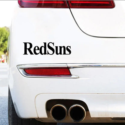 Initial D RedSuns Vinyl Decal