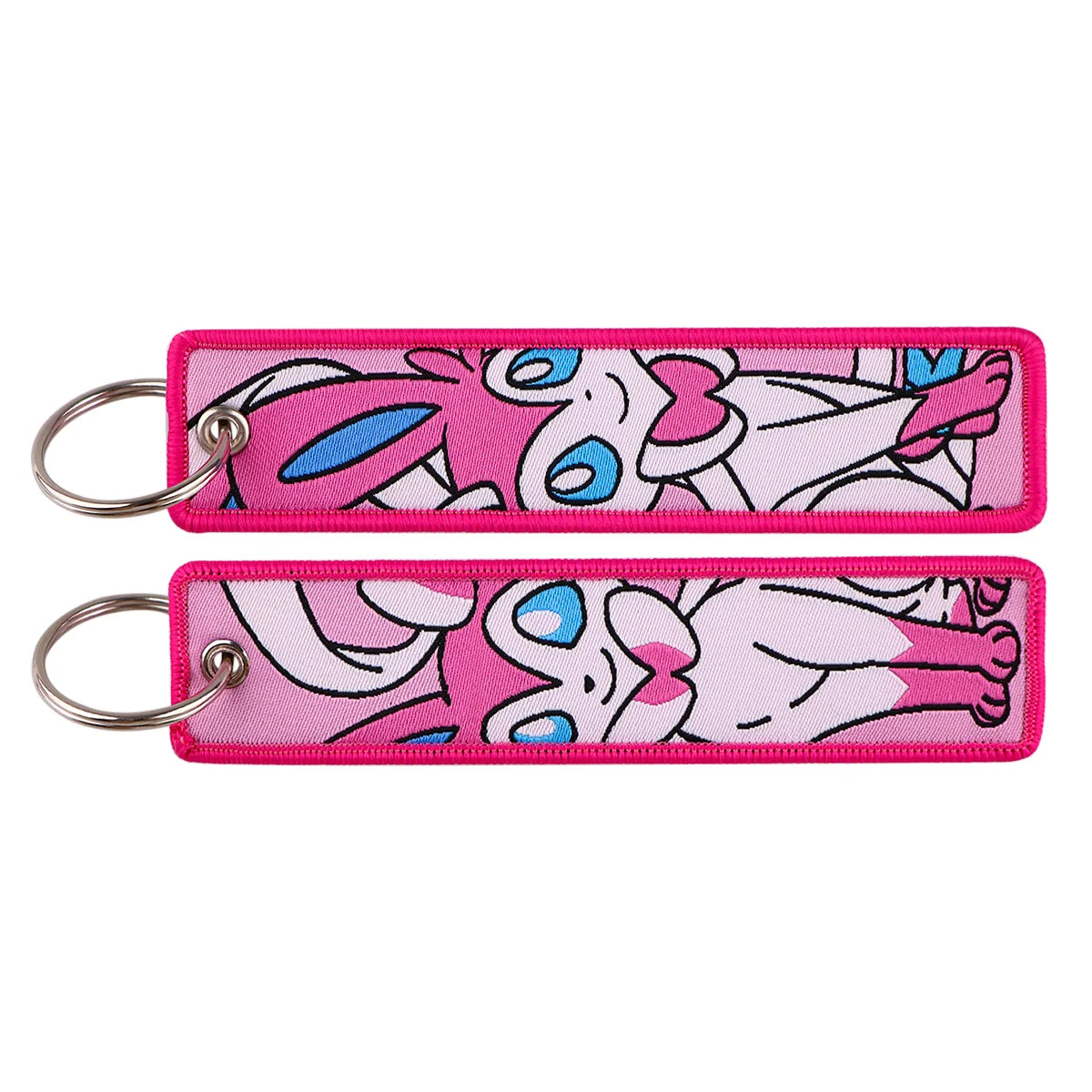 Anime Game Embroidery Keychain