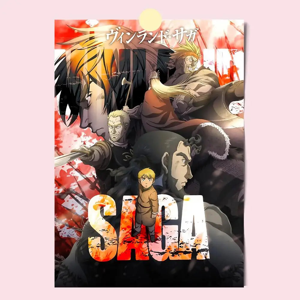 Vinland Saga Poster Wall Art