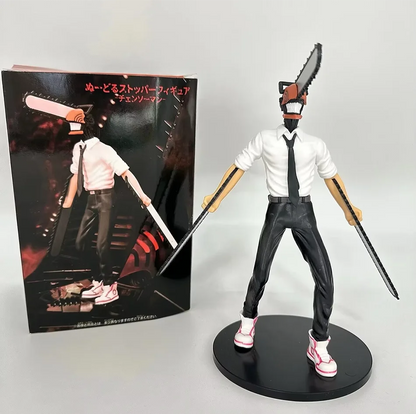 19cm Chainsaw Man Denji Anime Figure Denji/Power Action Figure 1560 Chainsaw Man Denji Figurine Adult Collectible Model Doll Toy