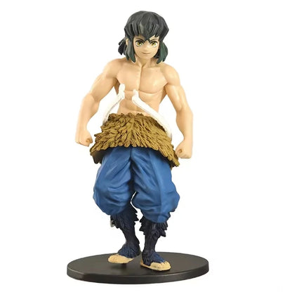 Anime Figure Demon Slayer Figures Kimetsu No Yaiba Doll Tanjiro Nezuko Zenitsu Figurine Inosuke Warrior Action Figure Model Toys