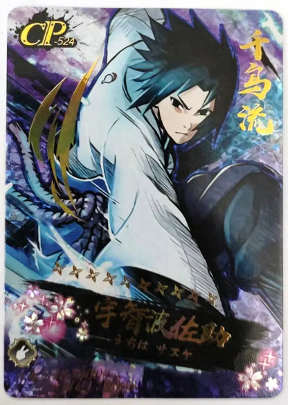 Anime NARUTO Rare Itachi Hoshigaki Kisame Nagato Sarutobi Asuma Kakuzu Sasuke Kakashi Game CP Collectible Card Birthday Toy Gift