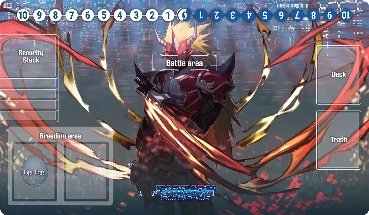 Digimon Omnimon Playmat