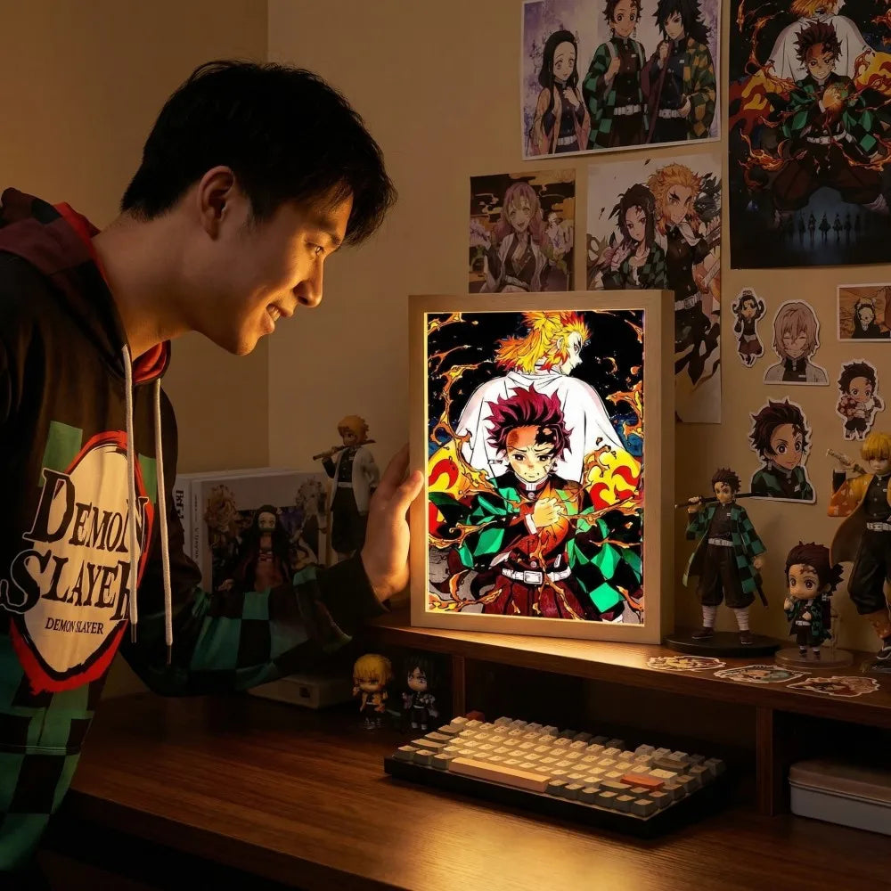 Demon Slayer Kyojuro Rengoku LED Lamp