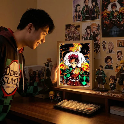 Demon Slayer Kyojuro Rengoku LED Lamp