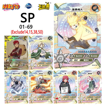 Naruto KAYOU Card Full Set Rare BP NR SE GP CP SP CR MR PR SV SLR OR AR NR UR ZR TR Cards Uzumaki Naruto Anime Collectible Card