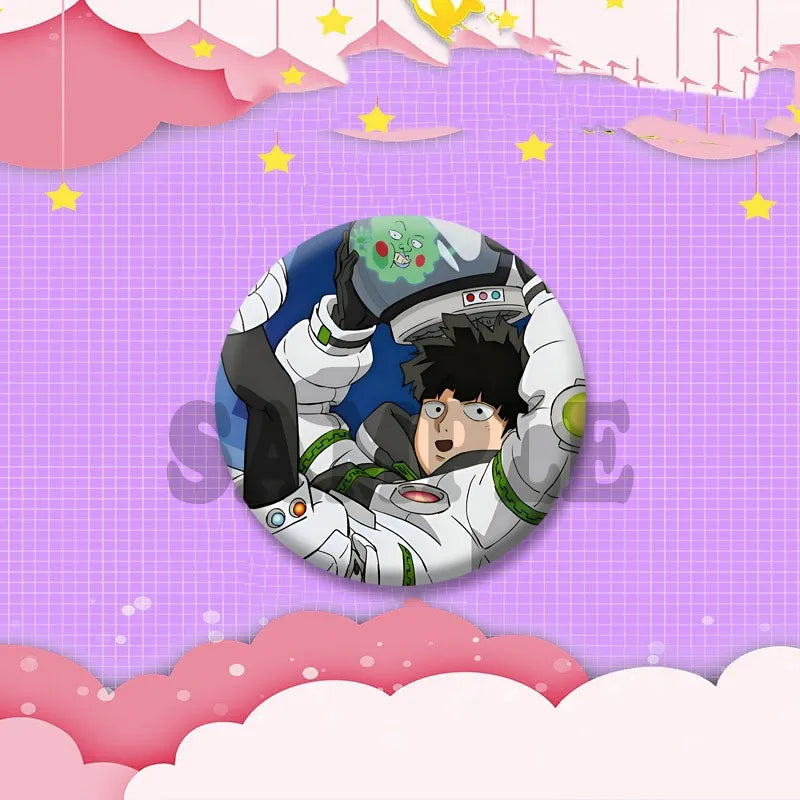 Mob Psycho 100 Character Lapel Pin