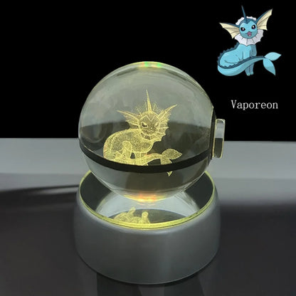 Pokemon Pikachu LED Crystal Ball