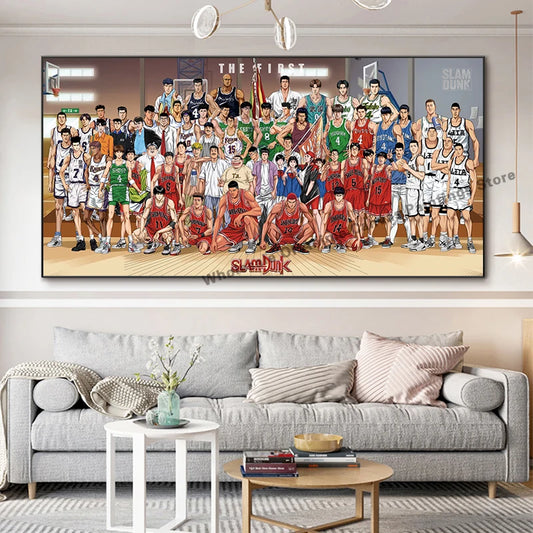 Slam Dunk Master Sakura Wall Mural
