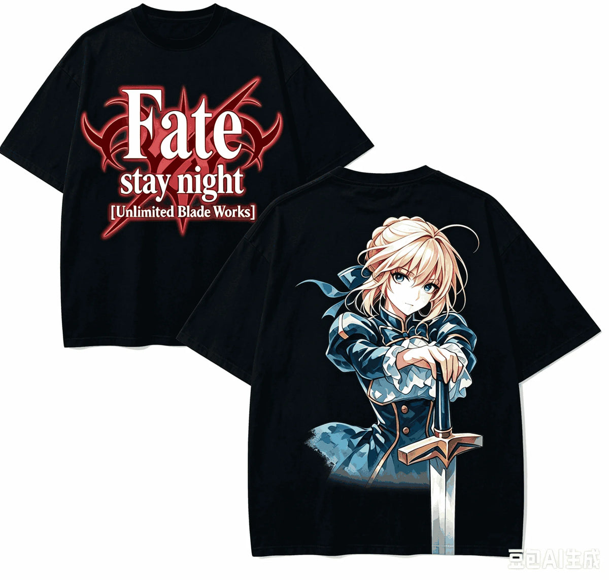 Fate stay night Anime Lover T-shirt Harajuku Cotton New Model