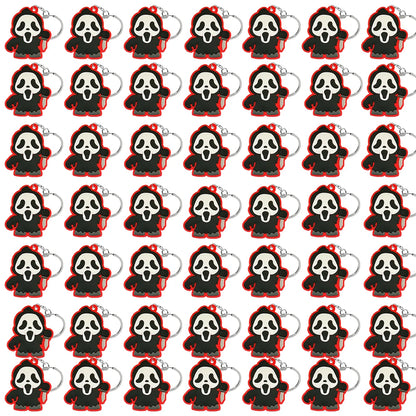 50PCS Keychains Terror Movie Character Keyring