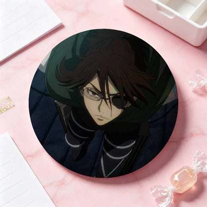 Hange Zoe Attack On Titan Anime Badges Button Round Creative Pin Brooch Badge Bag Decor Accessories Fans Collect Friends Gifts