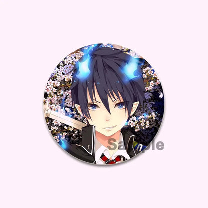 Blue Exorcist Okumura Rin Brooch Pins