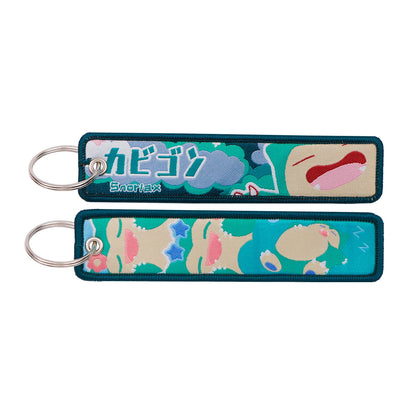 Anime Cute Animals Keyring
