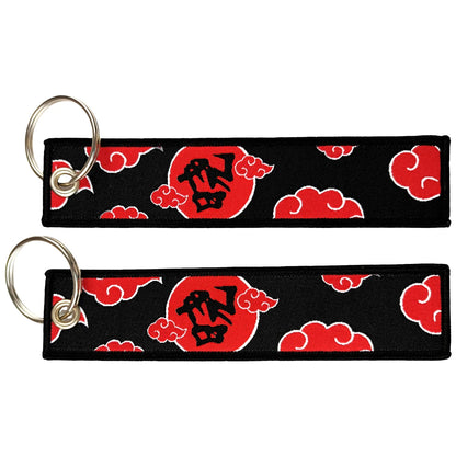 Classic Cartoon Embroidery Keychain