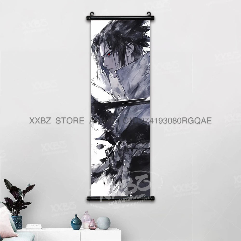 Naruto Hyuga Hinata Canvas Scroll