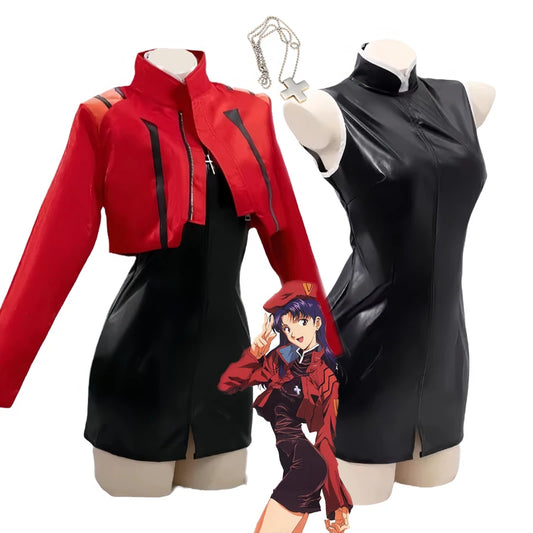 Evangelion Katsuragi Misato Cosplay Costume