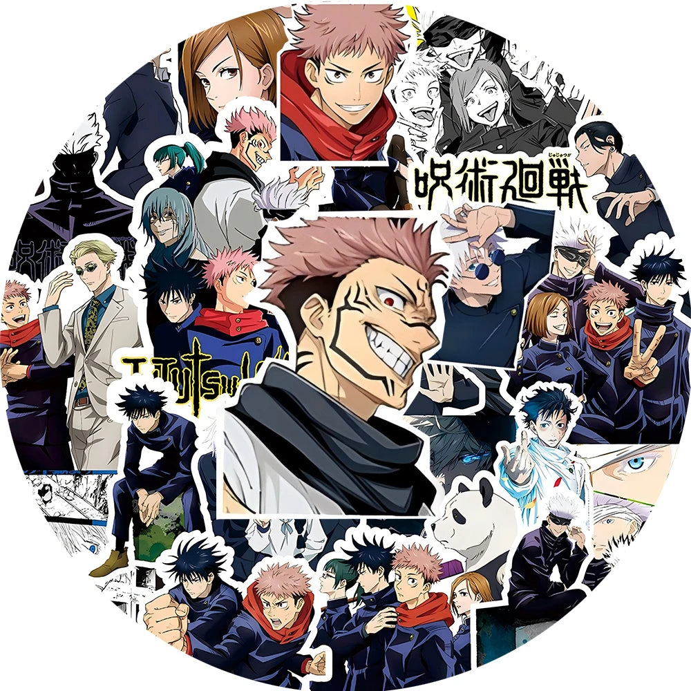 Jujutsu Kaisen Anime Stickers