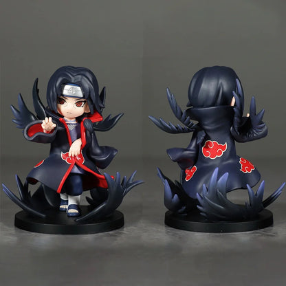 In Stock Blind Box, Bandai Naruto Shippuden Akatsuki Series Anime Figure Peripheral, Naruto Trendy Doll, Creative Desktop Orname