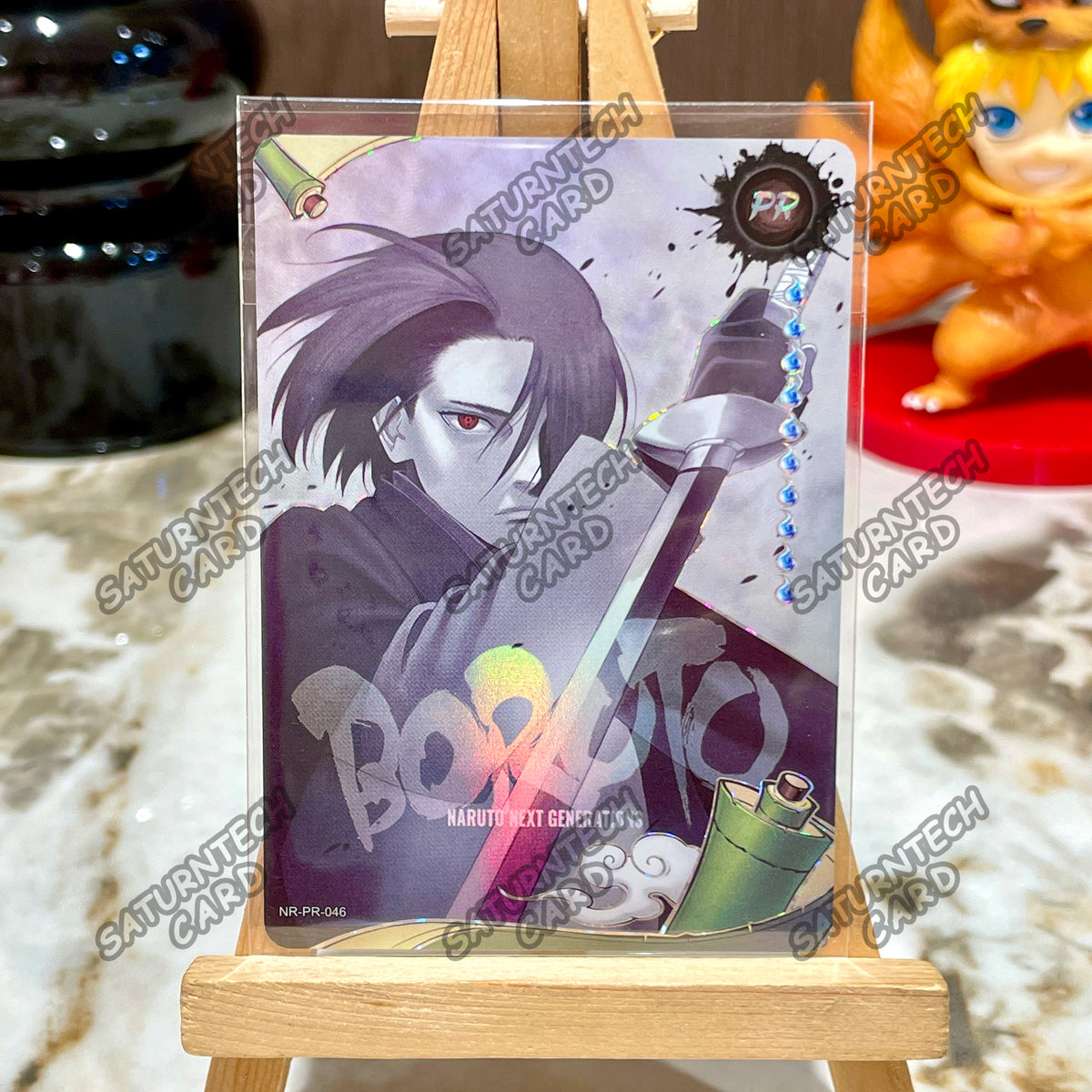 Genuine Kayou Naruto PR Promo Card 39-70 Uchiha Sasuke Rare Anime Collectible Single Trading Cards Collection Game Kids Birthday
