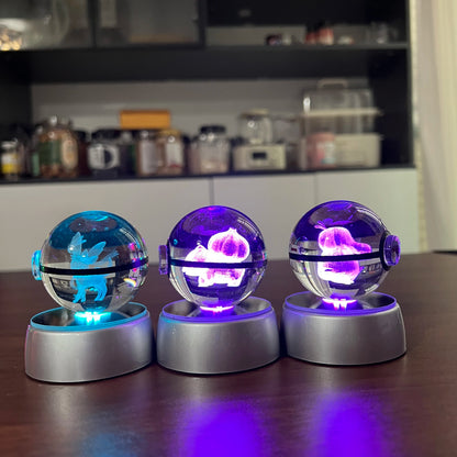 Pokemon Pikachu LED Crystal Ball