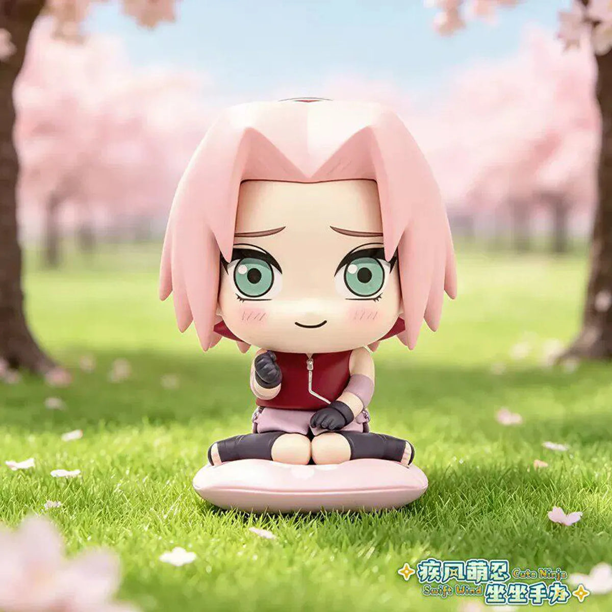 Eaki Naruto Shippuden Itachi Uchiha Sitting Chibi Figure Blind Box Magnetic Mask Collectible Anime Figurine Desk Decoration Gift