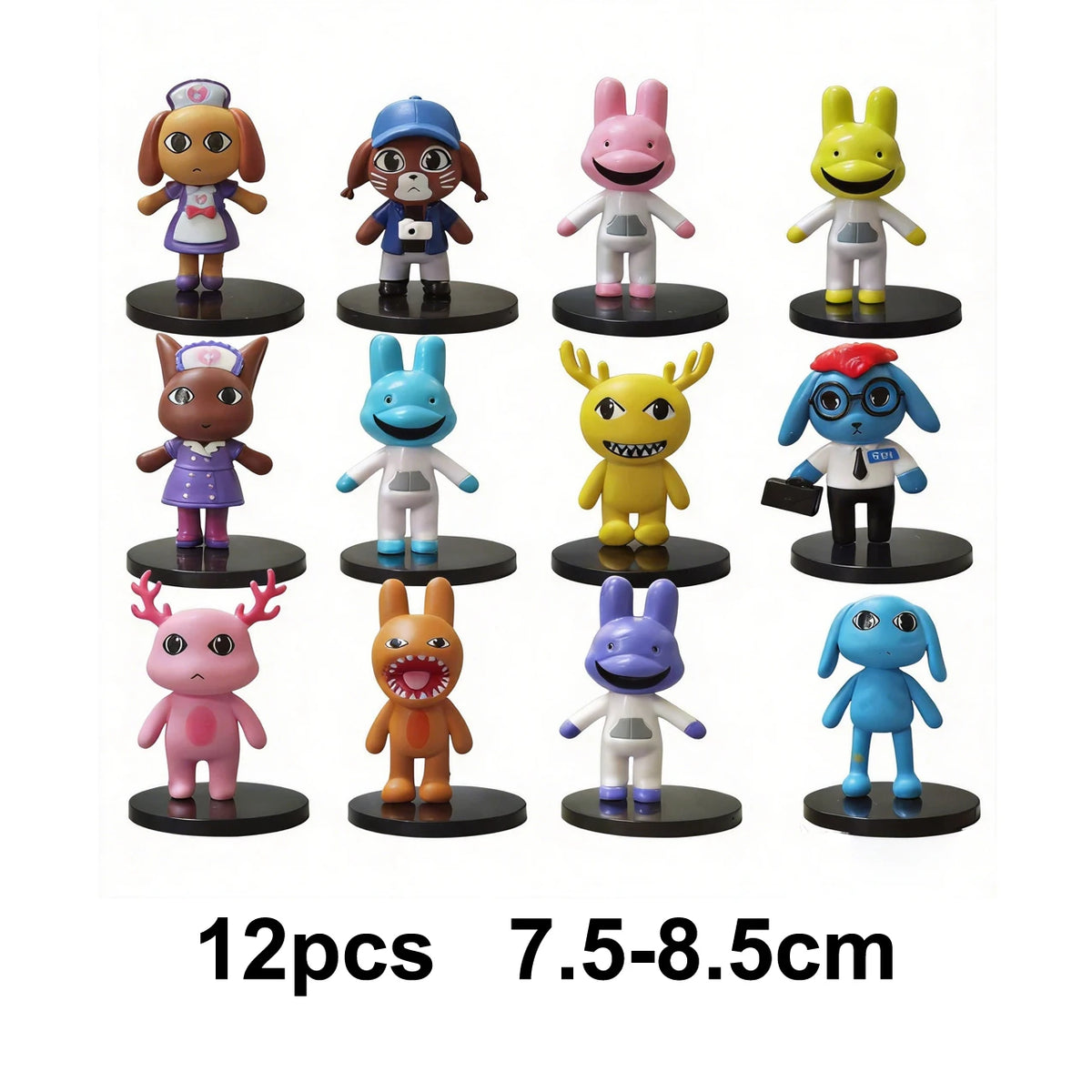 Cool Animal Hospital Action Figure Horror Game Model Toys Set