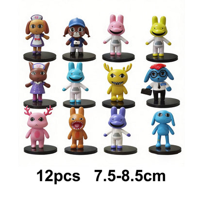 Cool Animal Hospital Action Figure Horror Game Model Toys Set