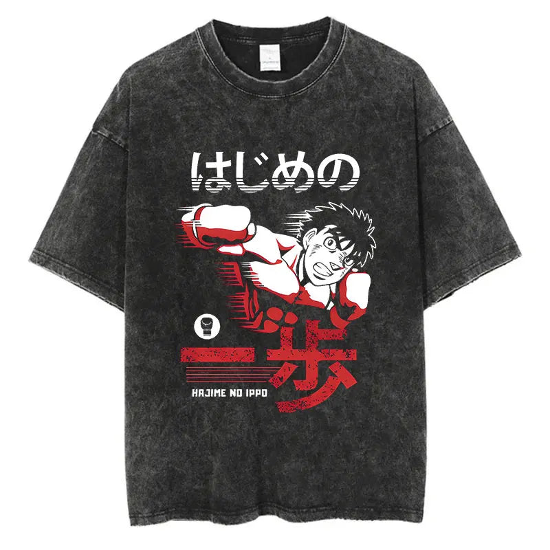 Hajime No Ippo Kamogawa Oversized T-Shirt