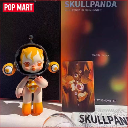 Pop Mart Skullpanda Bjd Nana Figures Baby Series Flower Blooming Figure Pink Green SP Art Toy Limited Dolls Surprise Toy Gift