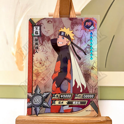 Kayou Naruto PR Full Set No 1-38 Uchiha Sasuke Uzumaki Naruto Sakura Haruno Kakashi Rare Anime Collectible Trading Cards Toy Gif