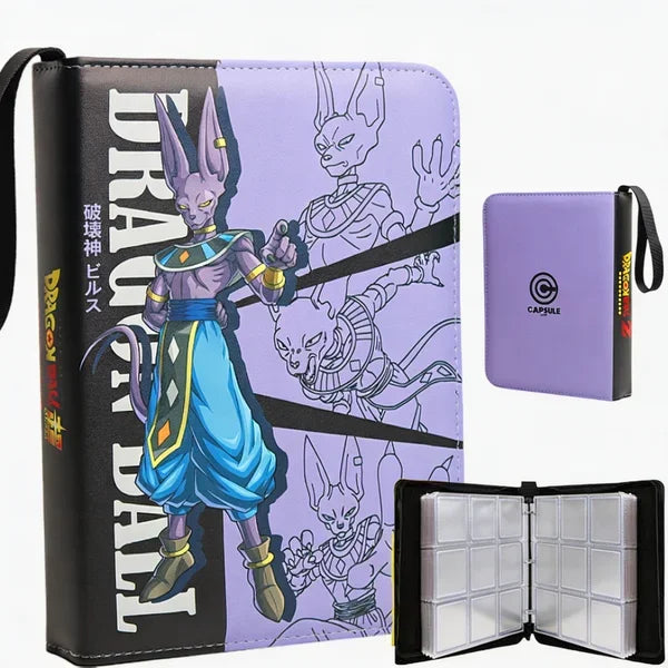 400pcs/900pcs Anime Dragon Ball Vegeta Folder Binder card Holder Game Cards Album Book Collection Cards Storage bag Kids Gifts