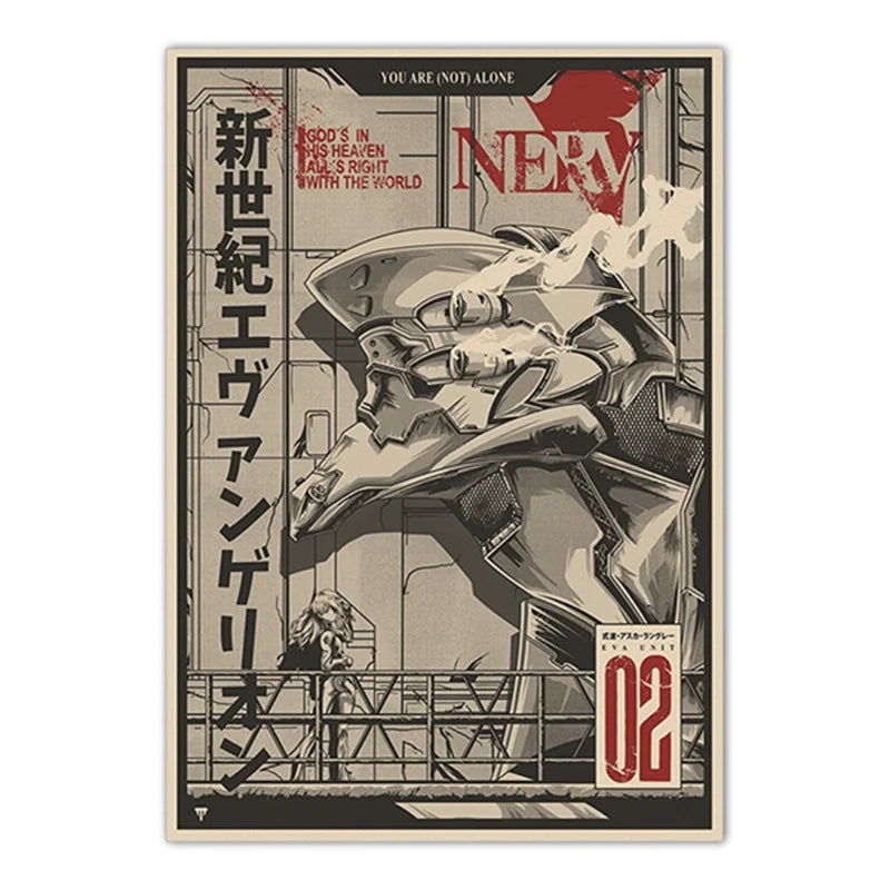 Neon Genesis Evangelion Shinji Canvas Print